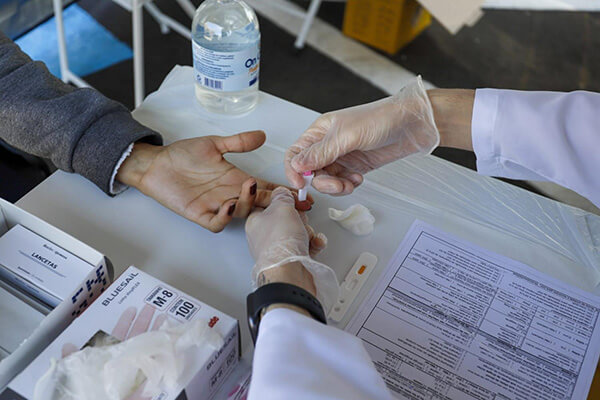 Testes de sífilis serão feitos em campanha dias 20 e 26 deste mês (Foto: Leonardo Cruz/RIC/PMI)