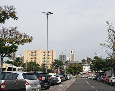 A terça-feira é de céu nublado em Indaiatuba (Foto: Patrícia Lisboa/Dropes)