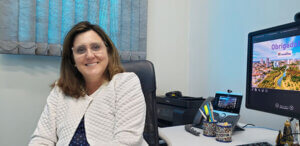 Secretária da Saúde de Indaiatuba, Graziela Garcia, em entrevista ao DROPES ontem (Foto: Patrícia Lisboa/Dropes)