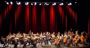 Orquestra Sinfônica de Indaiatuba, no último concerto da temperada 2022 (Foto: Patrícia Lisboa/Dropes)