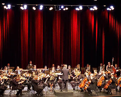 Orquestra Sinfônica de Indaiatuba, no último concerto da temperada 2022 (Foto: Patrícia Lisboa/Dropes)