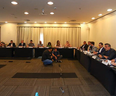 Reunião do Conselho da RMC ontem, em Campinas (Foto: Fernando Sunega/Prefeitura de Campinas)