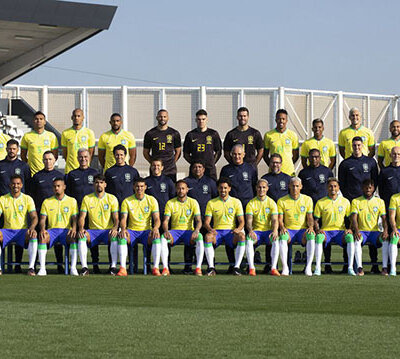 A Seleção Brasileira (Foto: Lucas Figueiredo/CBF/Direitos Reservados)