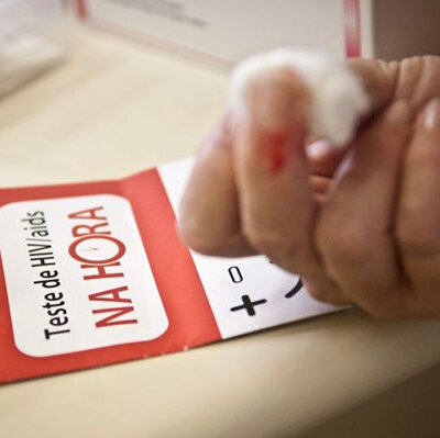 Testagem rápida para o HIV será feito durante a campanha (Foto: Arquivo/Agência Brasil)
