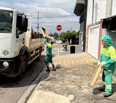 Operação Cata Bagulho é um dos serviços que serão disponibilizados para o bairro nesta quinta-feira (Foto: Eliandro Figueira/RIC/PMI)