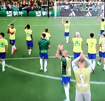 Seleção Brasileira na Copa (Foto: Reprodução/TV Globo)