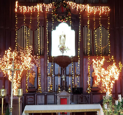 A Igreja Candelária terá duas missas de Ano Novo (Foto: Arquivo/Patrícia Lisboa/Dropes)