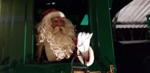 Papai Noel vai “chegar” de Locomotiva a Vapor (Foto: Arquivo/Patrícia Lisboa/Dropes)