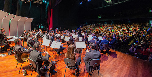 Orquestra Sinfônica de Indaiatuba faz segundo concerto de 2023 no Ciaei (Foto: Felipe Gomes/Amoji)