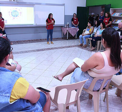 44 pessoas participaram do evento realizado no Bosque do Saber (Foto: Eliandro Figueira/RIC/PMI)