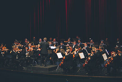 Orquestra Sinfônica de Indaiatuba realiza concerto no Ciaei (Foto: Felipe Gomes/OSI)