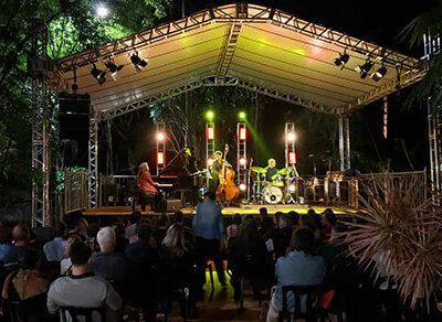 O evento “Abriu para o Jazz” foi realizado no bosque do Casarão Pau Preto (Foto: Patrícia Lisboa/Dropes)