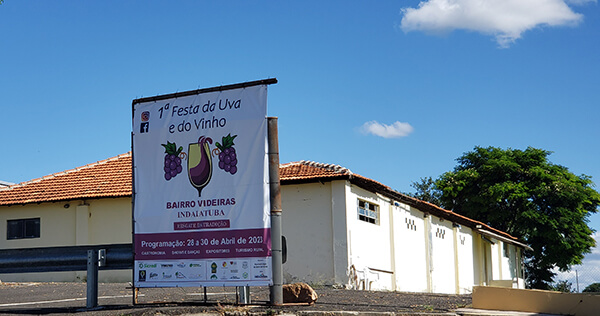 A Festa da Uva e do Vinho acontece na Associação de Bairros das Videiras (Foto: Patrícia Lisboa/Dropes)