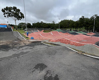 Mudanças foram readequações para receber a Copa Latinoamericana de BMX, nos dias 29 e 30 de abril (Foto: Eliandro Figueira/RIC/PMI)