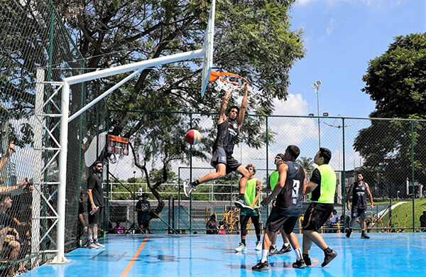 Areninha 3x3 vai acontecer na na quadra do Skate Park Ecológico (Foto: Leonardo Cruz/RIC/PMI)