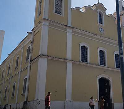 Igreja Nossa Senhora da Candelária será restaurada (Foto: Patrícia Lisboa/Dropes)