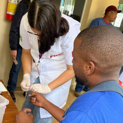 Saae recebe blitz da saúde nas unidades do Centro e Vila Avaí (Foto: Rozeli Siqueira/DCS/Saae)