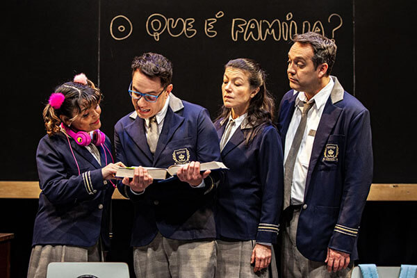 Peça teatral “É Tudo Família!” vai ser apresentada em Indaiatuba nesta sexta-feira (Foto: Maurici Chinaque)