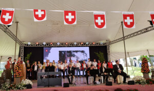 A 47ª Festa da Tradição de Helvetia aconteceu neste final de semana (Foto: Patrícia Lisboa/Dropes)