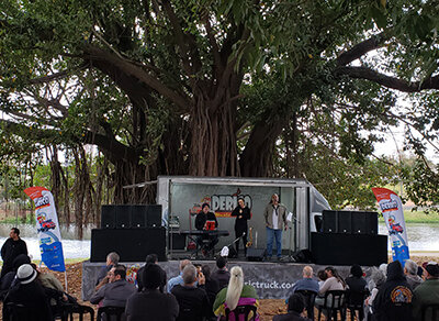 O projeto “Derico Music Truck” foi apresentado no Parque Ecológico de Indaiatuba (Foto: Patrícia Lisboa/Dropes)