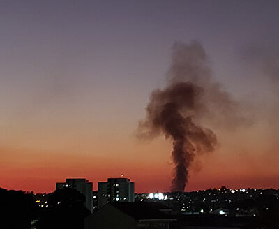 Defesa Civil estadual alerta para risco de incêndio (Foto: Arquivo/Patrícia Lisboa/Dropes)