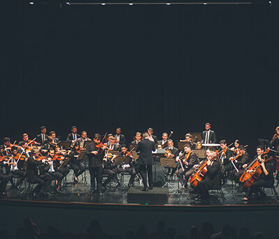 Orquestra Sinfônica de Indaiatuba apresenta concerto no Ciaei (Foto: Felipe Gomes/Amoji)