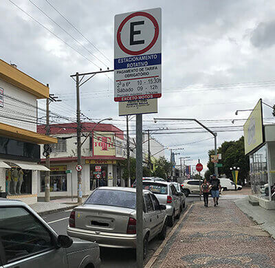 A Zona Azul funcionou até ontem (Foto: Arquivo/Dropes)