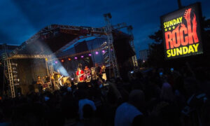 Festival Sunday Rock Sunday acontece na Estação Cultura, em Campinas (Foto: Beto Fatobeni)