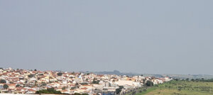 O sol aparece entre nuvens, na manhã desta sexta, em Indaiatuba (Foto: Patrícia Lisboa/Dropes)