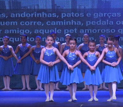 Festival de Dança reúne alunos das oficiais regulares do município (Foto: Divulgação/PMI)