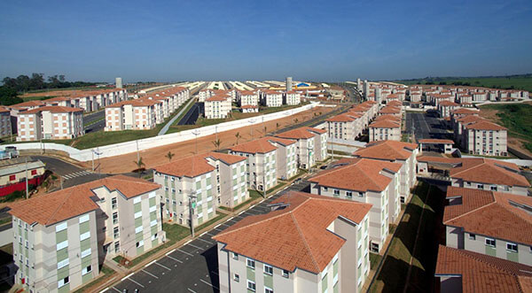 Apartamentos do bairro Campo Bonito (Foto: Eliandro Figueira/PMI)