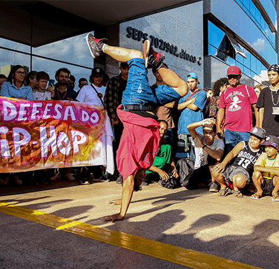 O Dia Mundial do Hip Hop é comemorado em 12 de novembro (Foto: José Cruz/Agência Brasil)