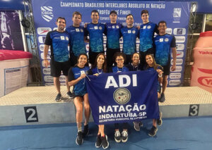 Equipe de Natação conquistou uma histórica oitava colocação por clubes no Troféu José Finkel (Foto: Divulgação/PMI)