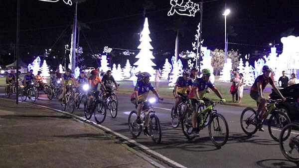 O primeiro Pedal de Natal aconteceu no ano passado (Foto: Divulgação/PMI)