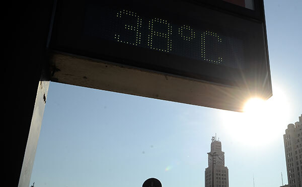 Há previsão para máximas de 38°C e sensação térmica de 40°C na RMC (Foto: Fernando Frazão/Agência Brasil)