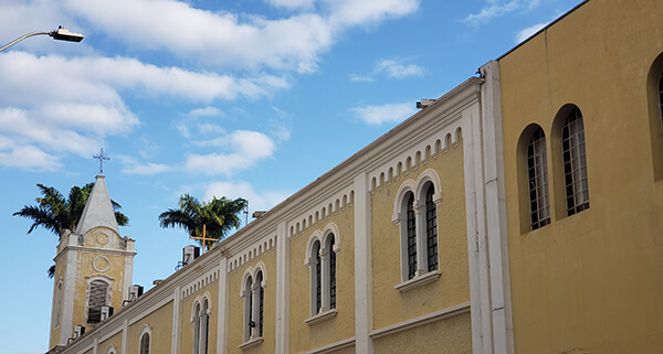 Igreja Matriz Nossa Senhora da Candelária completa 193 anos (Foto: Patrícia Lisboa/Dropes)