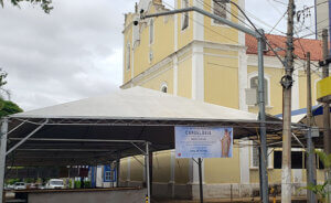 A Festa da Padroeira acontece na Igreja Matriz, no Centro (Foto: Patrícia Lisboa/Dropes)