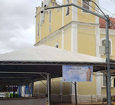 A Festa da Padroeira acontece na Igreja Matriz, no Centro (Foto: Patrícia Lisboa/Dropes)