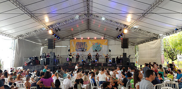 Festival de Verão acontece no Parque Ecológico, perto da concha acústica, com entrada gratuita (Foto: Arquivo/Patrícia Lisboa/Dropes)