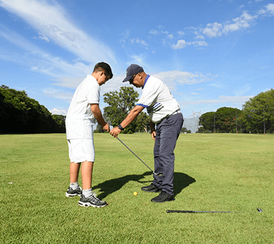 Projeto Golfe é destinado para estudantes de escolas públicas (Foto: Eliandro Figueira/PMI)