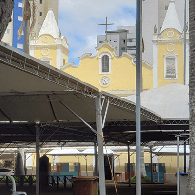 A Festa da Padroeira acontece, na Igreja Matriz, no Centro (Foto: Patrícia Lisboa/Dropes)