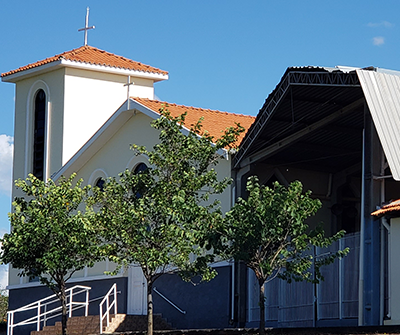 Igreja São José, no bairro Videiras, recebe concerto neste sábado (Foto: Patrícia Lisboa/Dropes)