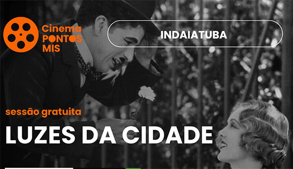 Filmes de Charles Chaplin estão na programação do projeto Pontos MIS (Banner: Divulgação)