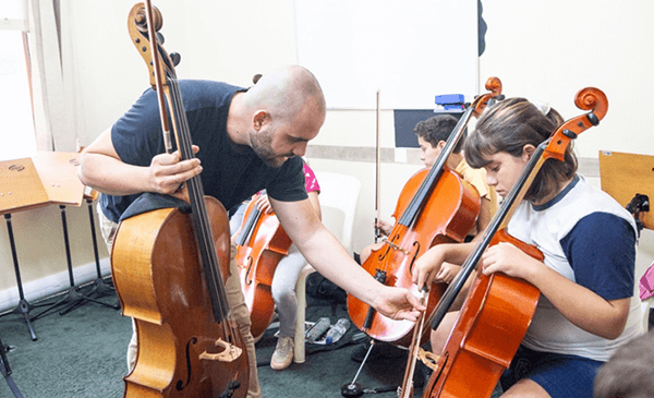 O Guri é um programa de educação musical do governo estadual (Foto: Robs Borges)