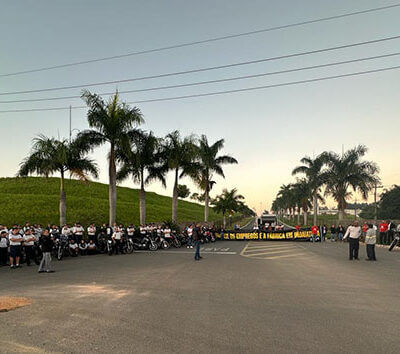 Trabalhadores decidem em assembleia parar produção durante reunião entre Toyota e sindicato (Foto: Divulgação/Sindicato dos Metalúrgicos)