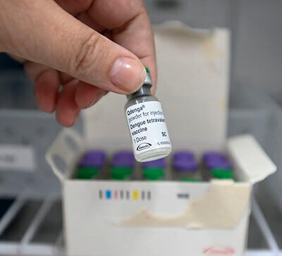Doses de vacina contra a dengue (Foto: Rogério Capela/Prefeitura de Campinas)