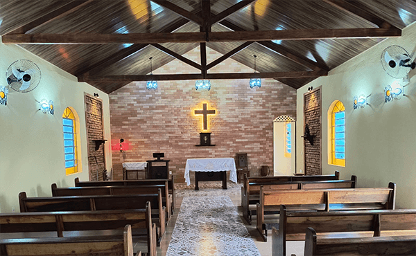 Igreja Santo Antônio, no Centro de Indaiatuba, será reinaugurada dia 13 de junho (Foto: Pascom/Parórquia NS Candelária)