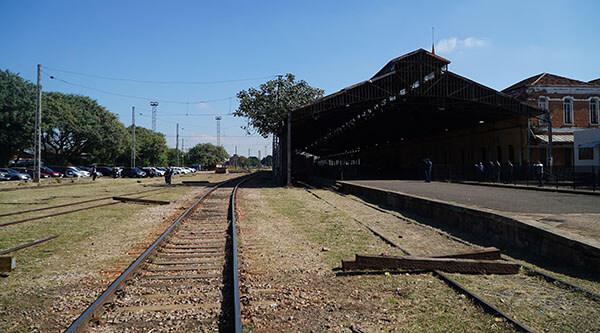 Estação Cultura, antiga estação de trem, no Centro de Campinas (Foto: Governo de SP) 
