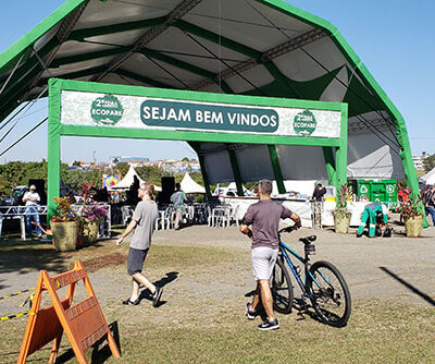EcoPark acontece em frente à Prefeitura (Foto: Patrícia Lisboa/Arquivo/Dropes)