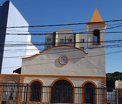 Fachada da Igreja Santo Antônio após reforma (Foto: Patrícia Lisboa/Dropes)